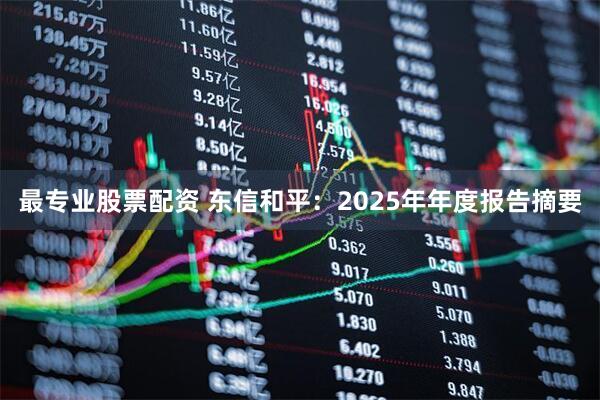 最专业股票配资 东信和平：2025年年度报告摘要