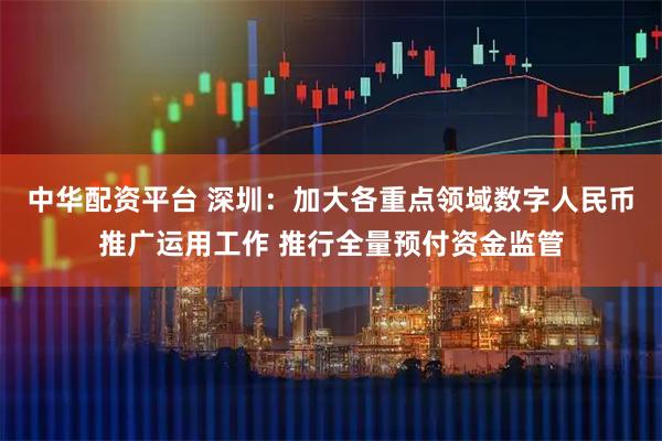 中华配资平台 深圳：加大各重点领域数字人民币推广运用工作 推行全量预付资金监管